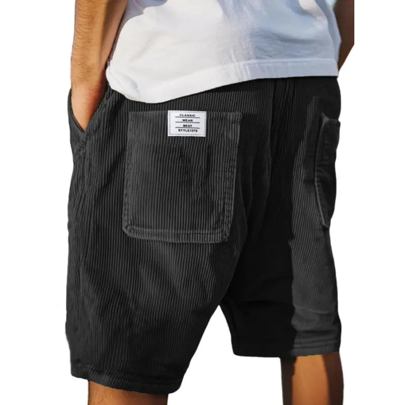 Brandon | Refined Textured Tailored Shorts