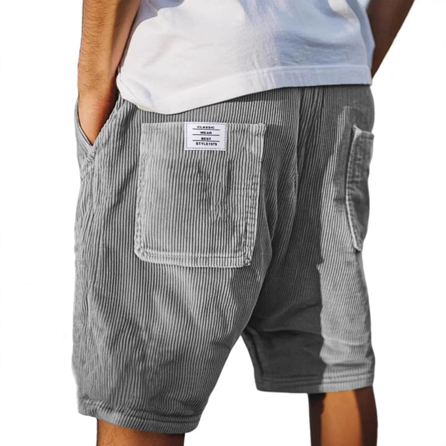 Brandon | Refined Textured Tailored Shorts